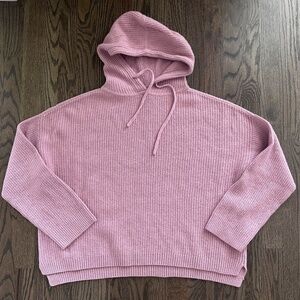 Toad&Co Whidbey Hoodie Sweater Lilac wool Blend